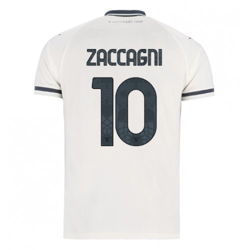 Lazio Mattia Zaccagni #10 Seconda Maglia 2025-26 Manica Corta Lazio Mattia Zaccagni #10 Seconda Maglia 2025-26 Manica Corta